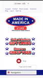 Mobile Screenshot of madeinamericastore.com